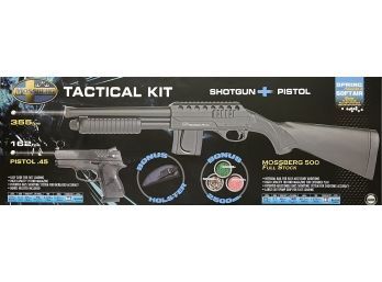 Mossberg Airsoft Tactical Kit Shotgun & Pistol With Original Box And Extra BBs