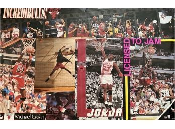 (6) Assorted Size Michael Jordan & Chicago Bulls Posters (See Description)