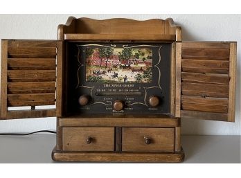 Vintage Spice Chest Radio Model 484 By Guild Radio & Television Co.