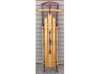 Flexible Flyer III Steel Runner Snow Sled