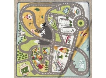 52' X 54' Children's Map Play Rug