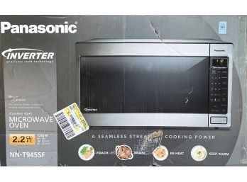 Panasonic 1250W 2.2 Cubic Foot Microwave Oven Model NN-t945SF