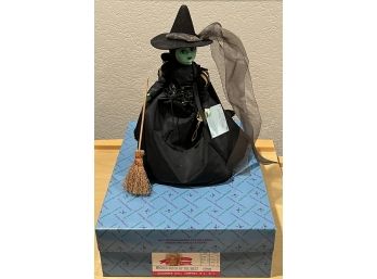 Madame Alexander 10 Inch 'wicked Witch Of The West' 13270 With Original Box, Stand, Tag, And Accessories