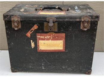 Antique Spaulding Trunk (as Is) No Key