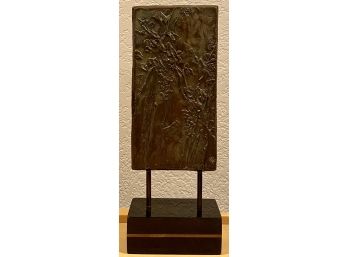 12 Inch Clements Bronze Sculpture On Stone Base 15/30