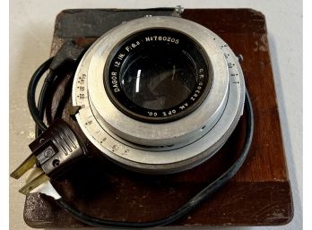 ILEX Optical Co. No. 4 Acme Synchro Goerz Dagor 12 Inch F/6.8 Camera Lens