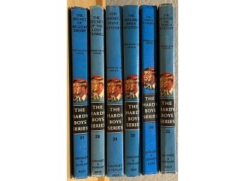 (6) 1970's Franklin W. Dixon Hardy Boys Hardback Books