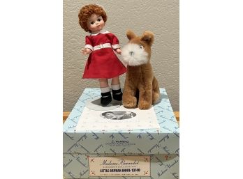 Madame Alexander 'little Orphan Annie' 13740 With Original Box, Stand, And Tag