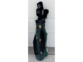 Ping Golf Bag With 16 Clubs Includes (3) Golf Socks