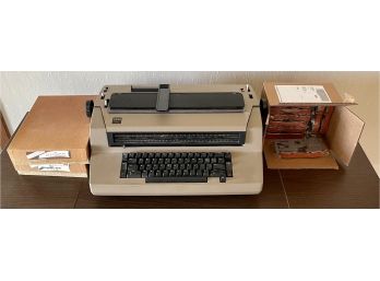 IBM Correcting Selectric III Typewrite With Power Cords And Accesories