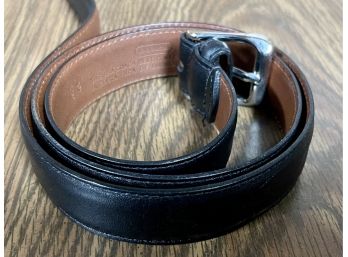 Coach Mens 36 Inch Belt Costa Rica Burnished Cow Hide Leather