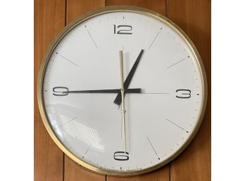 Vintage R. & H. Guarentee Electric Wall Clock