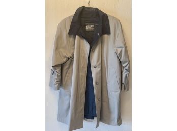 Men's London Fog Thermalite Thin Insulation Lined Coat Size 42