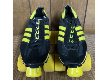 Black Adidas Formula Roller Skates Marked 1