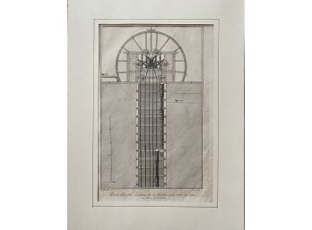 Antique Bernard Fecit 'mineralogie' Schematic Out Of Frame