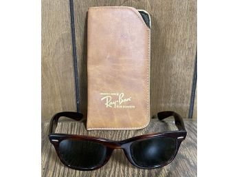 Vintage Wayfairer Ray Bands With  Leather Case