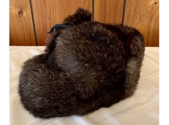 Vintage Genuine Mink Men's Winter Hat