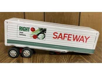 Vintage Safeway 119F Tin Trailer