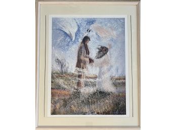 JoAnne Bird Dakota (sioux) Print In Frame 11/900