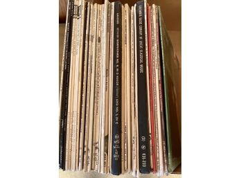 Large Collection Of Classical Vinyl Albums Including Brahms, Mozart, Haydn, Beethoven, And More