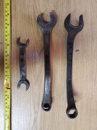 Lot Of 3 Antique Ford Wrenches