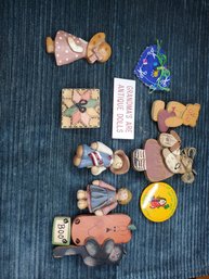 Lot Of 10 Adorable People Pins