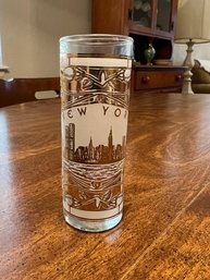 22K Gold New York Shot Glass