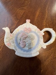 Precious Moments Teapot Plate