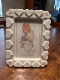 'love One Another' Precious Moments Picture Frame