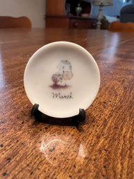 Miniature Precious Moments Plate