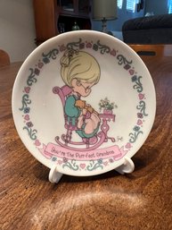 'You're The Purr-fect Grandma' Precious Moments Plate