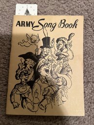 Vintage 1941 Army Song Book