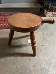 Wooden Milking Stool