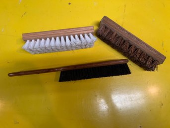 Lot Of 3 Brushes And Duster
