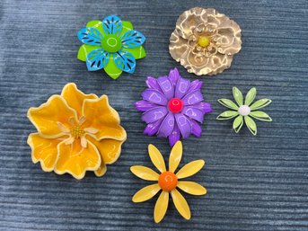 Flower Pins Brooches