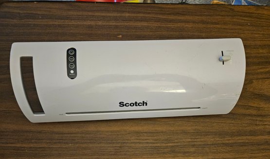 Lot 5-228 Scotch Laminator For Home Or Office (TIR-2)