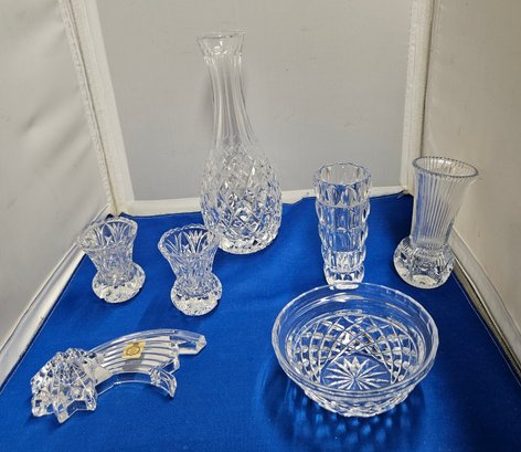 Lot 5-289 Crystal Glass Lot Including Waterford (TIR-2)