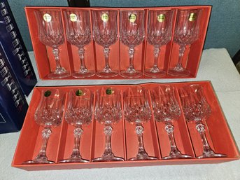 Lot 5-135 Cristal D'Arques Longchamp Stemware (TIR)