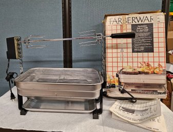 Lot 5-136 Vintage Farberware Smokeless Grillrotisserie (TIR)