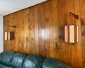 Mid Century Modern Walnut Living Room Sconces