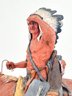 Vintage Daniel Montfort Indian Chief Sculpture