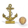 Vintage Nautical Brass Anchor Door Knocker