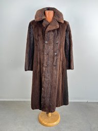 Men's Vintage Beaver Coat