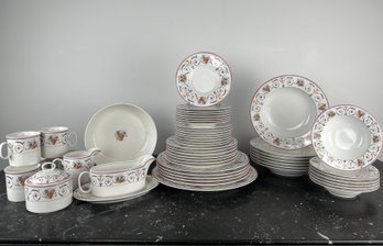 Mikasa Maxima, Spring Tribute Cam06 Pattern Tableware Set - 53 Pieces