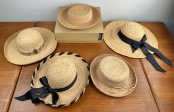 Assorted Woven Raffia Womens Hats - Scala And Kaminski