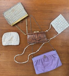 5 Vintage Evening Bags/clutches