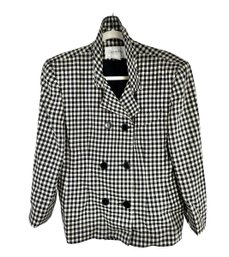 Womens Christian Dior Double Breasted Check Sports Jacket Or Blazer