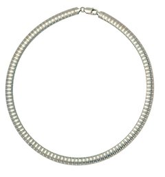 Sterling Silver Italian Collar Necklace