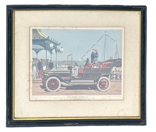 Framed Ford Model K Lithograph