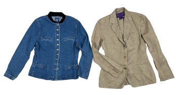 Ralph Lauren And Vintage GAP, Equestrian Style Blazer Jackets